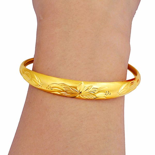 women's love pattern 24k gold plate bangle bracelets njgb269 fashion wedding gift women yellow gold plated bracelet, Black
women's love pattern 24k gold plate bangle bracelets njgb269 fashion wedding gift women yellow gold plated bracelet, Black