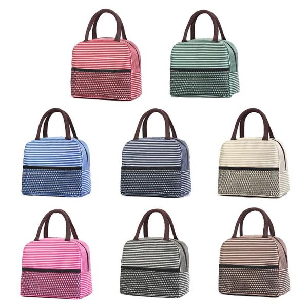 hanging baskets waterproof portable striped mesh lunch bag thermal insulated bento case tote thickened cooler food snacks fruit dinner stora
hanging baskets waterproof portable striped mesh lunch bag thermal insulated bento case tote thickened cooler food snacks fruit dinner stora