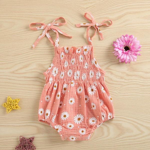 jumpsuits born baby girl daisy print romper sleeveless strap one piece summer clothing pleats design jumpsuit roupa de girls&boy, Blue
jumpsuits born baby girl daisy print romper sleeveless strap one piece summer clothing pleats design jumpsuit roupa de girls&boy, Blue