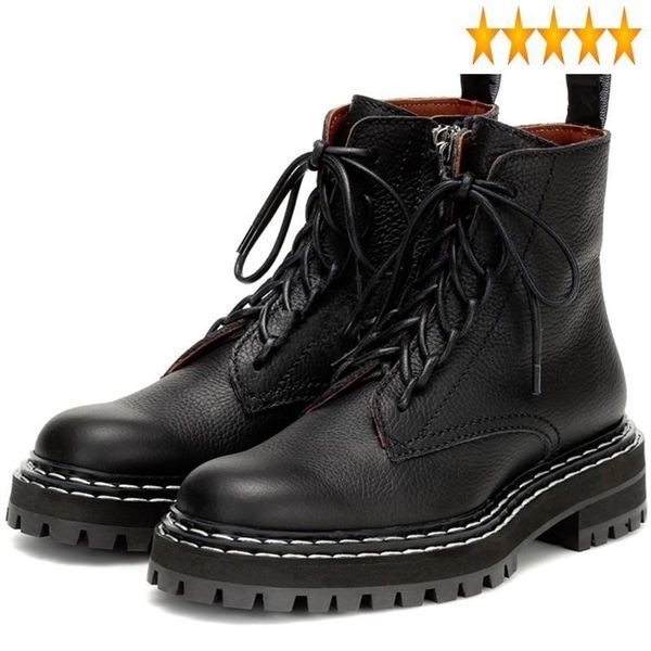 boots lace british design up thick bottom womens platform ankle fashion round toe comfort suquar heel zapatos de mujer, Black
boots lace british design up thick bottom womens platform ankle fashion round toe comfort suquar heel zapatos de mujer, Black