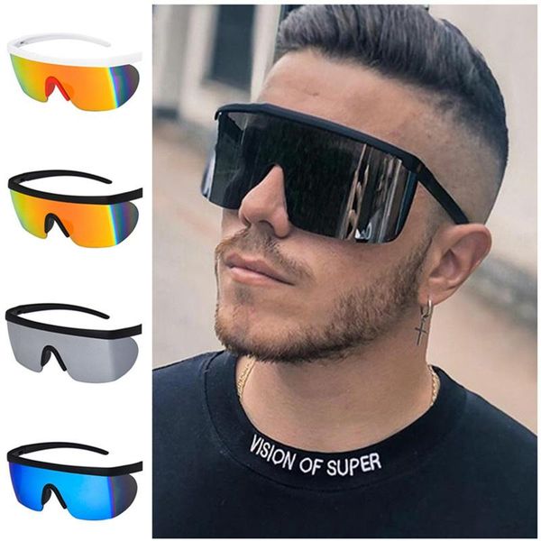 sunglasses siamese lens cycling sun glasses outdoor sports semi-rimless eyeglasses anti-uv spectacles color film goggle, White;black
sunglasses siamese lens cycling sun glasses outdoor sports semi-rimless eyeglasses anti-uv spectacles color film goggle, White;black