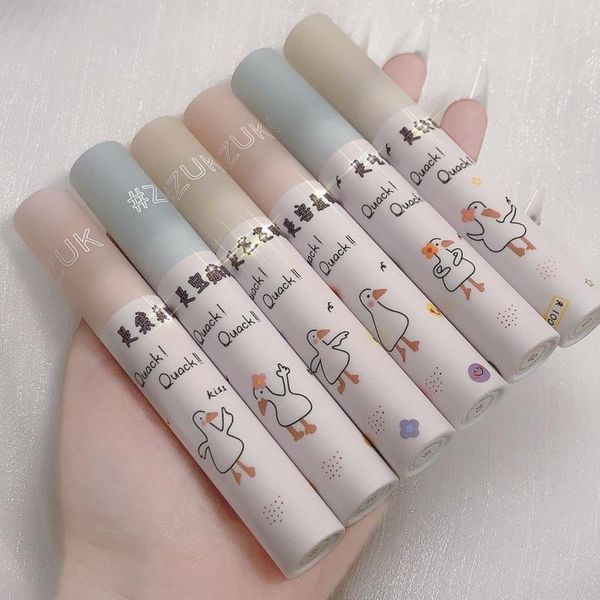 lip gloss 6 color cute duck misty silky mud velvet matte lasting waterproof lipstick makeup tslm1
lip gloss 6 color cute duck misty silky mud velvet matte lasting waterproof lipstick makeup tslm1