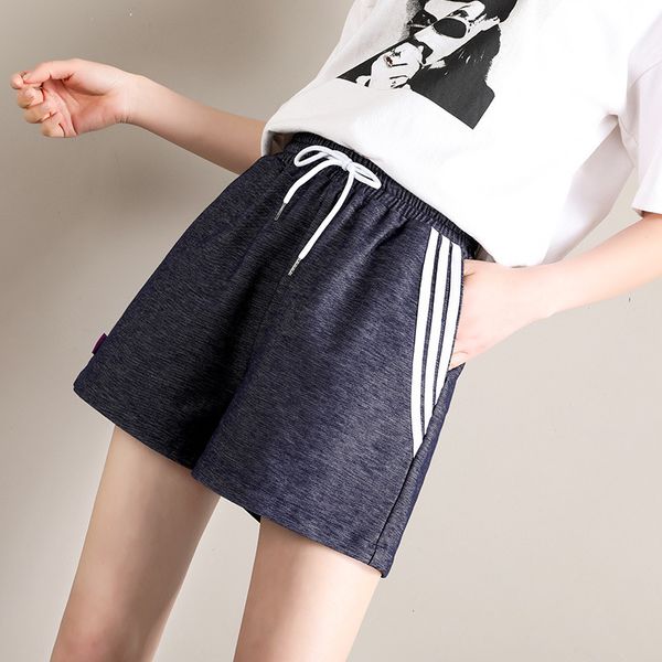 women's shorts sports summer 2019 new korean leisure loose student ulzzang running thin pants 1915, White;black
women's shorts sports summer 2019 new korean leisure loose student ulzzang running thin pants 1915, White;black