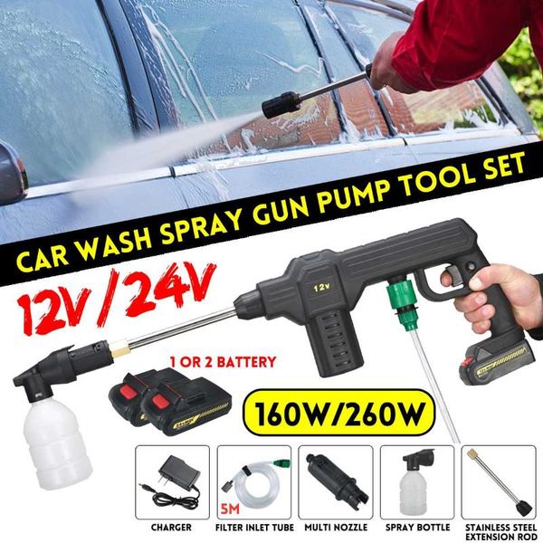 professional spray guns 12/24v portable high pressure wireless electric power car washing spay machine 0-4000mah rechargable pump
professional spray guns 12/24v portable high pressure wireless electric power car washing spay machine 0-4000mah rechargable pump