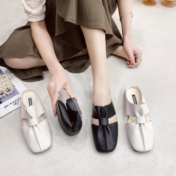 loafers shoes ladies' slippers cover toe slipers women shallow fretwork heels low luxury slides summer 2021 flat designer soft p, Black
loafers shoes ladies' slippers cover toe slipers women shallow fretwork heels low luxury slides summer 2021 flat designer soft p, Black