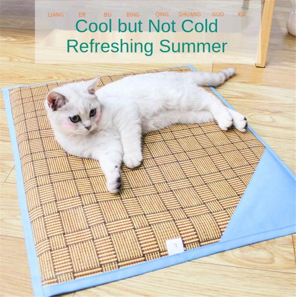 cat beds & furniture summer pet cooling mat double-sided sponge for cats small middle large dogs comfortable products
cat beds & furniture summer pet cooling mat double-sided sponge for cats small middle large dogs comfortable products