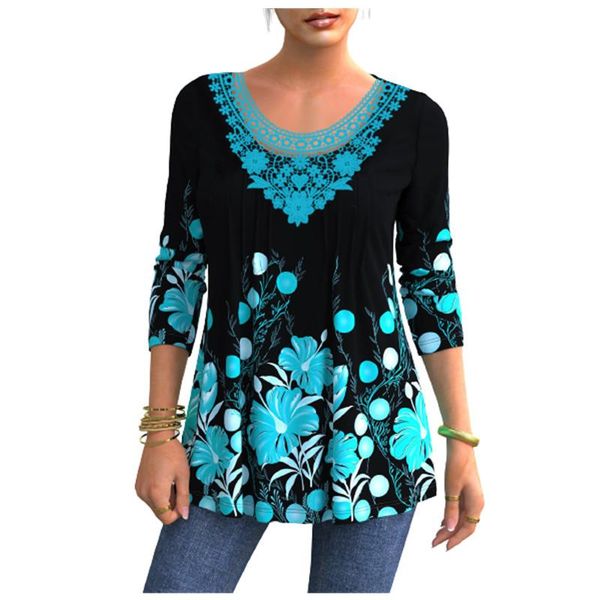 women's t-shirt 2021 autumn women t shirt long sleeve lace patchwork boho print shirts fashion ladies casual o-neck cotton tee street, White
women's t-shirt 2021 autumn women t shirt long sleeve lace patchwork boho print shirts fashion ladies casual o-neck cotton tee street, White