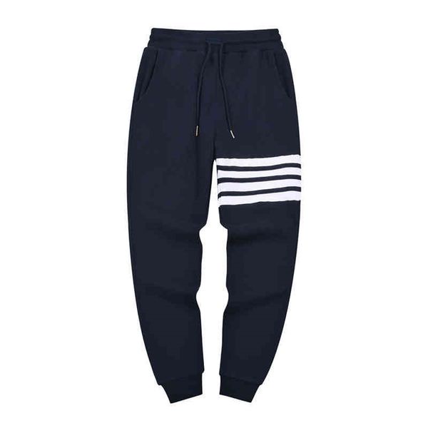 family drawstring strap fashion foot binding sports casual pants classic design versatile straight cotton simple couple, Black;white 
family drawstring strap fashion foot binding sports casual pants classic design versatile straight cotton simple couple, Black;white