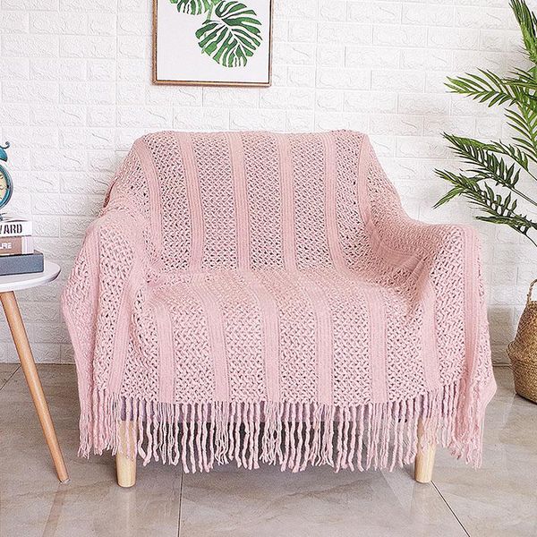 blankets solid color pink throw blanket with tassels for chair sofa cover towel knitted nap carpet tapestry home bed decoration
blankets solid color pink throw blanket with tassels for chair sofa cover towel knitted nap carpet tapestry home bed decoration