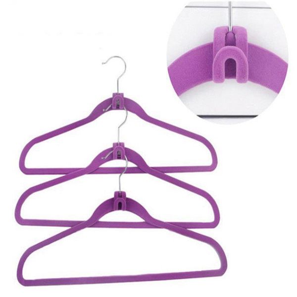 hangers & racks 10x home mini flocking clothes hanger conector hook closet organizer save space
hangers & racks 10x home mini flocking clothes hanger conector hook closet organizer save space