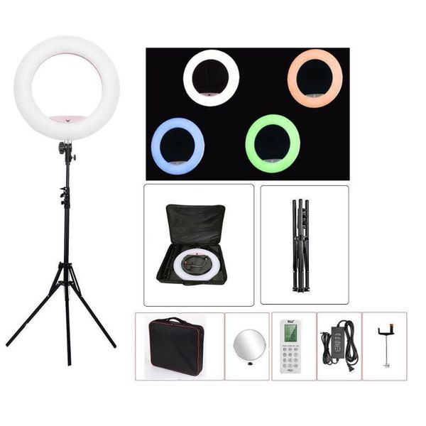 yidoblo fc-480 rgb app control ring light led video beauty nail skin pography movie studio lamp +tripod + bag flash heads
yidoblo fc-480 rgb app control ring light led video beauty nail skin pography movie studio lamp +tripod + bag flash heads