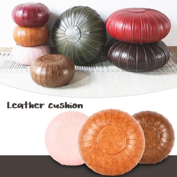 cushion/decorative pillow moroccan pu leather ottoman pouf patchwork craft floor seat footstool artificial large unstuffed cushion
cushion/decorative pillow moroccan pu leather ottoman pouf patchwork craft floor seat footstool artificial large unstuffed cushion