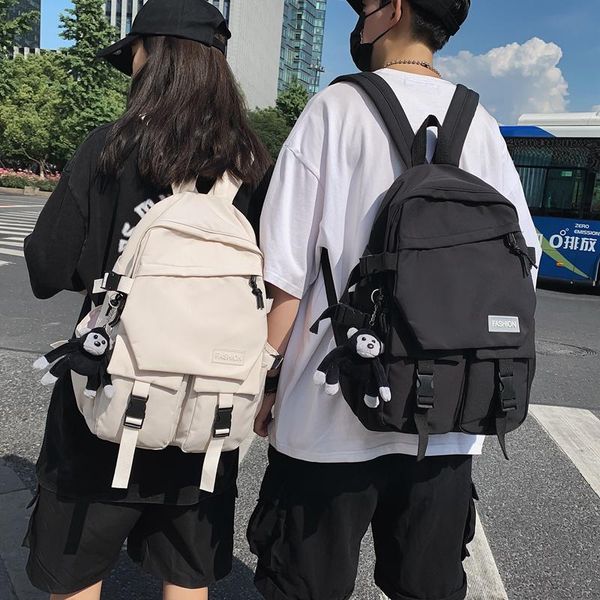 backpack summer solid color large capacity waterproof nylon travel for women men's lapbag 2021 fashion
backpack summer solid color large capacity waterproof nylon travel for women men's lapbag 2021 fashion