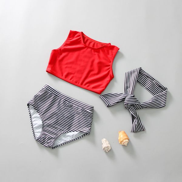 children' swimsuit girls' cute bikini suit girls' 1-3 year old baby split body quick dry swimming, Red;black
children' swimsuit girls' cute bikini suit girls' 1-3 year old baby split body quick dry swimming, Red;black