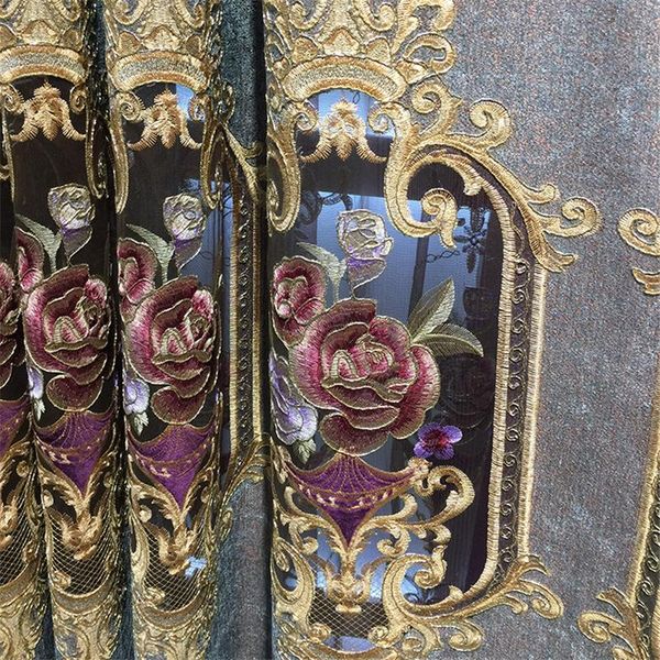 luxury semi-blackout embroidery curtains for living room nordic chenille finished product flower beige tulle villa zh446#4 curtain & drapes
luxury semi-blackout embroidery curtains for living room nordic chenille finished product flower beige tulle villa zh446#4 curtain & drapes