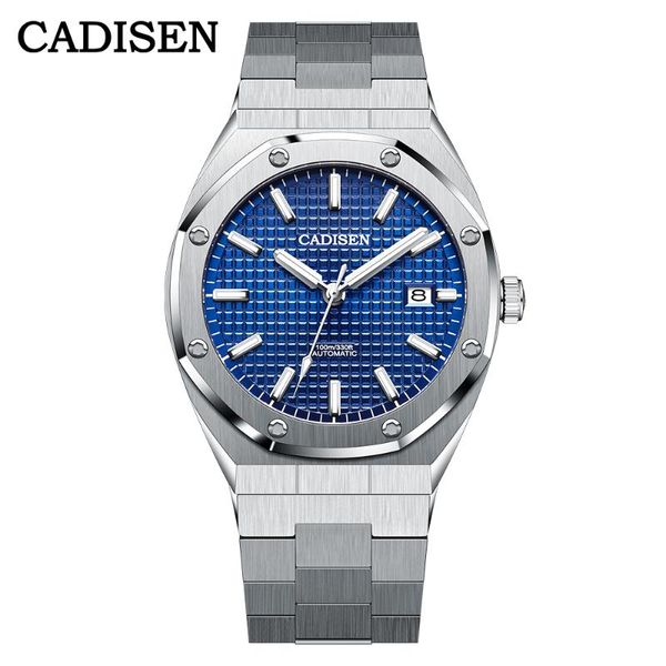 wristwatches cadisen watch for men nh35a movement mechanical stainless steel strap waterproof luxury automatic watches c8180, Slivery;brown
wristwatches cadisen watch for men nh35a movement mechanical stainless steel strap waterproof luxury automatic watches c8180, Slivery;brown