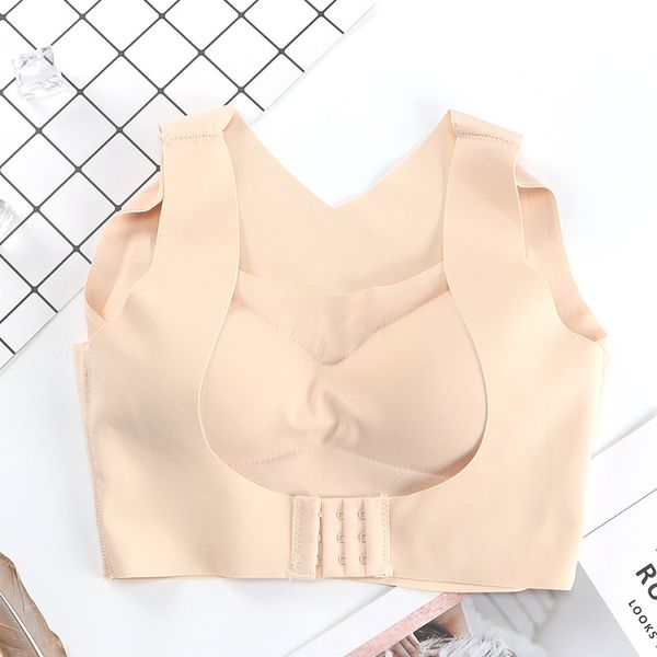 women push up seamless wireless bra cross beautiful back lingerie new plus size front closure underwear, Black;white
women push up seamless wireless bra cross beautiful back lingerie new plus size front closure underwear, Black;white