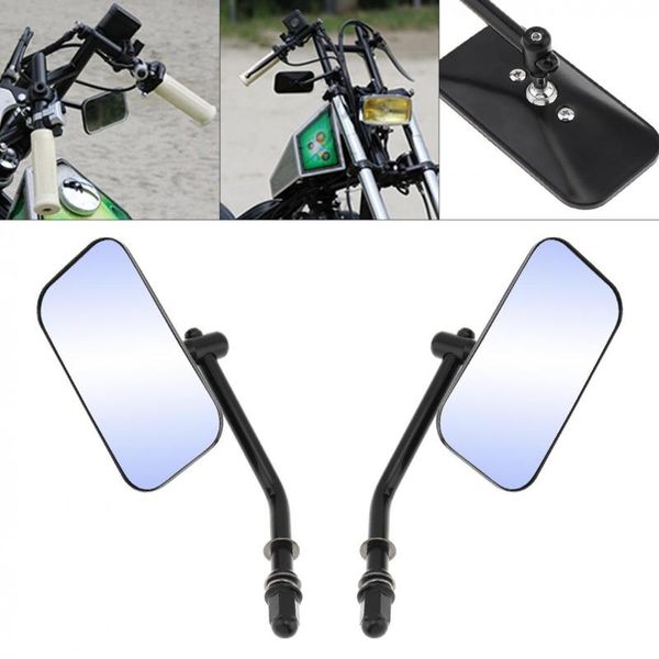 motorcycle mirrors 1 pair durable rearview mirror square aluminum alloy universal reversing black
motorcycle mirrors 1 pair durable rearview mirror square aluminum alloy universal reversing black