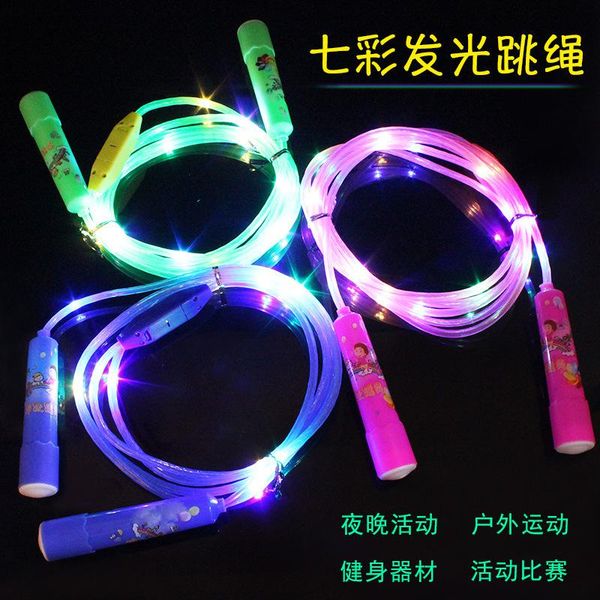 jump ropes style shining children rope led night light fitness equipment flash colorful
jump ropes style shining children rope led night light fitness equipment flash colorful