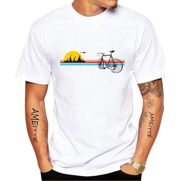 men's t-shirts bike skyline sunset vintage classic print t-shirt summer men funny bicycle sport lovers boy bikepacking white casual te, White;black
men's t-shirts bike skyline sunset vintage classic print t-shirt summer men funny bicycle sport lovers boy bikepacking white casual te, White;black