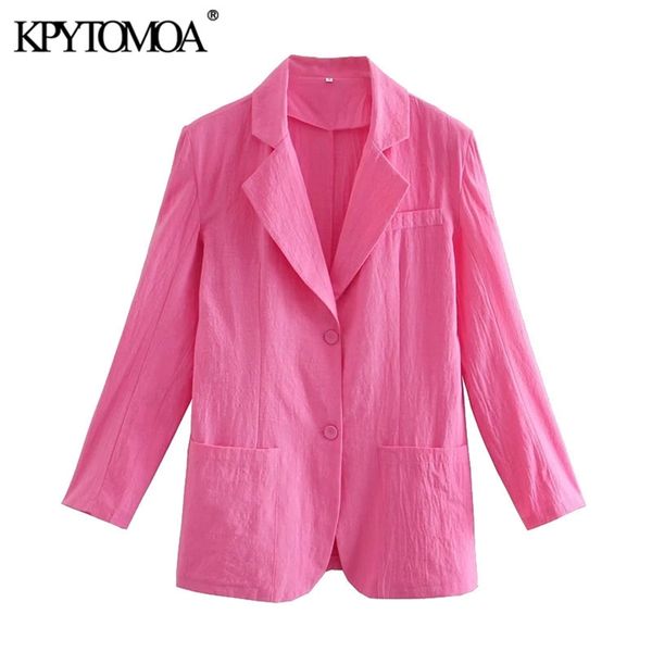 women fashion single button thin blazer coat long sleeve pockets female outerwear chic veste femme 210420, White;black
women fashion single button thin blazer coat long sleeve pockets female outerwear chic veste femme 210420, White;black