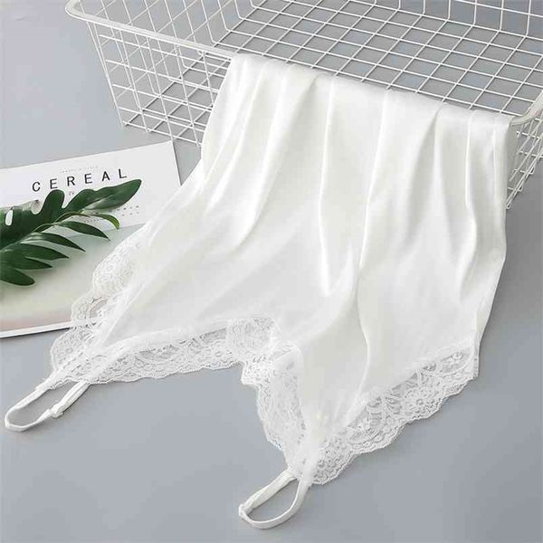 wwenn summer with lace silk cami for women spaghetti strap lady patchwork white black camisole basic 210507
wwenn summer with lace silk cami for women spaghetti strap lady patchwork white black camisole basic 210507