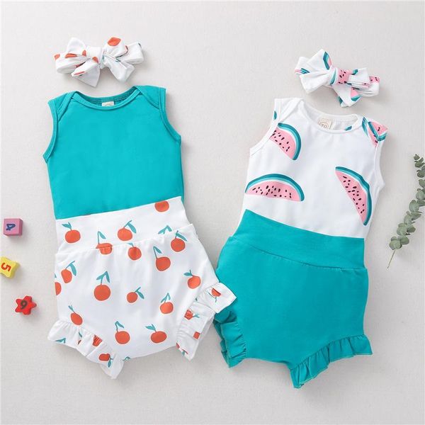 clothing sets baby girl clothes set borns undefined outfits fruit print sleeveless jumpsuit short pants headband ropa vetement, White
clothing sets baby girl clothes set borns undefined outfits fruit print sleeveless jumpsuit short pants headband ropa vetement, White
