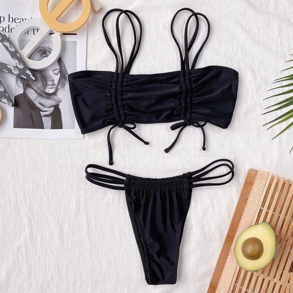 2021 new mini bla female swimsuit women swimwear low waist bikini set halter bather printed bathing suit swimby air
2021 new mini bla female swimsuit women swimwear low waist bikini set halter bather printed bathing suit swimby air