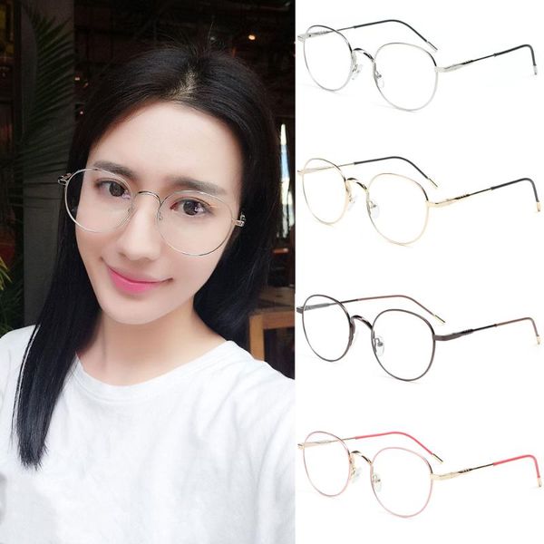 sunglasses fashion vintage round computer eyeglasses metal glasses ultra light frame eye protection, White;black
sunglasses fashion vintage round computer eyeglasses metal glasses ultra light frame eye protection, White;black