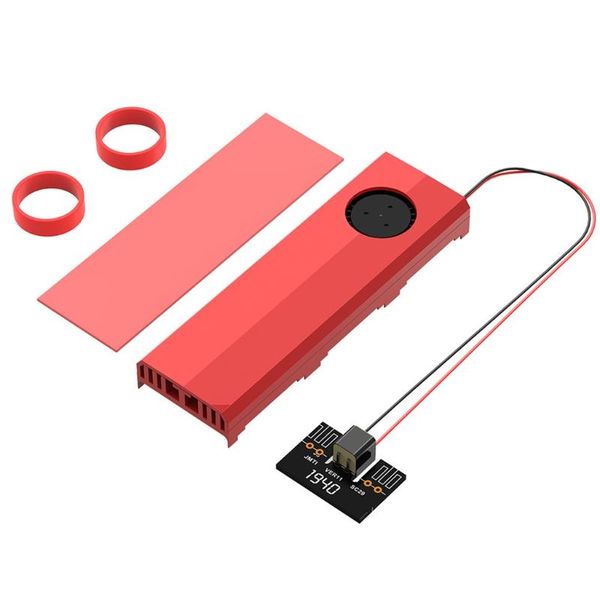 fans & coolings m.2 ssd heatsink cooler 2280 solid state hard drive radiator m2 pci-e nvme aluminum cooling thermal pad with 15pin cable
fans & coolings m.2 ssd heatsink cooler 2280 solid state hard drive radiator m2 pci-e nvme aluminum cooling thermal pad with 15pin cable