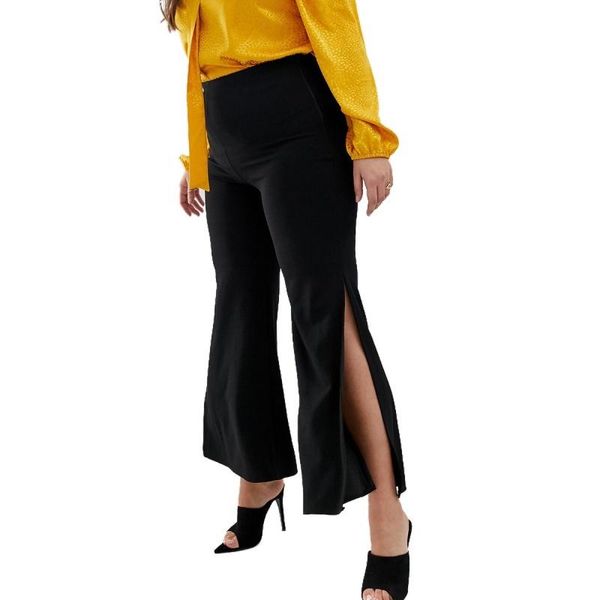 women's pants & capris kissmilk 2021 summer spring euramerican style simple large size solid color under the black big feet open trouse, Black;white
women's pants & capris kissmilk 2021 summer spring euramerican style simple large size solid color under the black big feet open trouse, Black;white