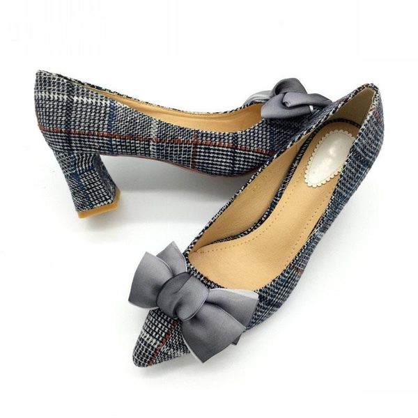 dress shoes women pumps spring autumn fashion high heel bowtie slip-on female ladies footwear plaid single zapatos mujer, Black
dress shoes women pumps spring autumn fashion high heel bowtie slip-on female ladies footwear plaid single zapatos mujer, Black