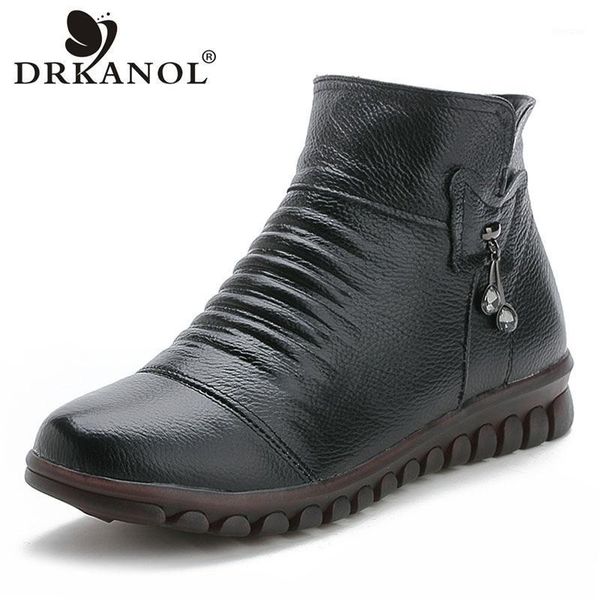 boots drkanol autumn winter women snow genuine leather plush warm ankle for vintage pleated rhinestone cotton1, Black
boots drkanol autumn winter women snow genuine leather plush warm ankle for vintage pleated rhinestone cotton1, Black