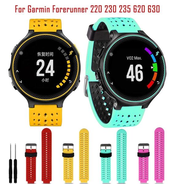watch bands silicone strap for garmin forerunner 220 /230 /235 /620 /630 bracelet replacement wristband smart sport accessories ·, Black;brown
watch bands silicone strap for garmin forerunner 220 /230 /235 /620 /630 bracelet replacement wristband smart sport accessories ·, Black;brown