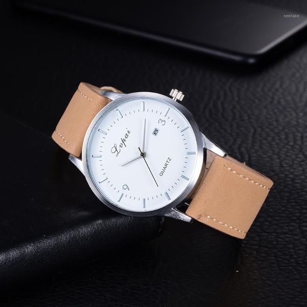 wristwatches luxury band fashion men quartz watch men's calendar belt leather alloy relogio masculino clock b3870, Slivery;brown
wristwatches luxury band fashion men quartz watch men's calendar belt leather alloy relogio masculino clock b3870, Slivery;brown