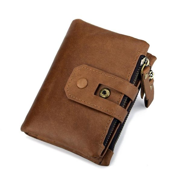 wallets 2021 genuine leather retro short men wallet clutch double zipper coin purse vintage bifold male card holder, Red;black
wallets 2021 genuine leather retro short men wallet clutch double zipper coin purse vintage bifold male card holder, Red;black
