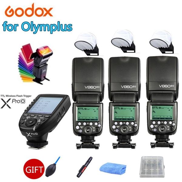 3x godox v860iif v860ii-f camera flash speedlitel hss 2.4g li-ion battery + x1t-f transmitter trigger for fuji dslr flashes
3x godox v860iif v860ii-f camera flash speedlitel hss 2.4g li-ion battery + x1t-f transmitter trigger for fuji dslr flashes
