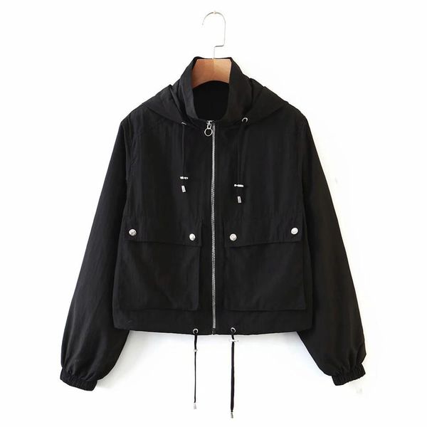 women oversize solid lace up jackets fashion ladies pockets zippers casual coats chic female keep wearm streetwear 210521, Black;brown
women oversize solid lace up jackets fashion ladies pockets zippers casual coats chic female keep wearm streetwear 210521, Black;brown