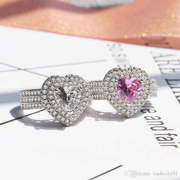 japanese and korean version of pink heart-shaped crystal ring elegant ladies for girlfriend romantic gift, Slivery;golden
japanese and korean version of pink heart-shaped crystal ring elegant ladies for girlfriend romantic gift, Slivery;golden