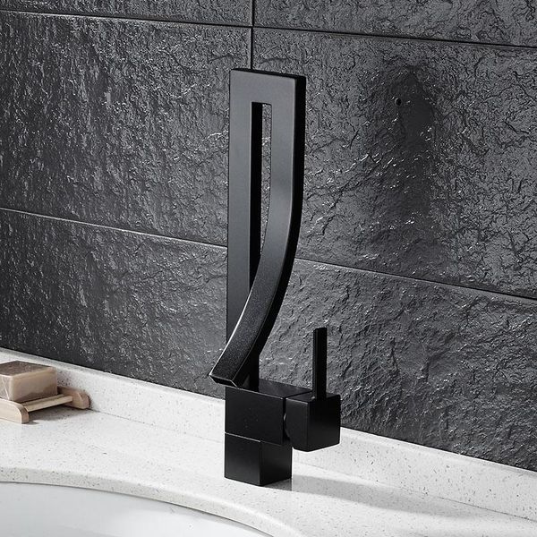 bathroom sink faucets basin faucet arrival waterfall black water mixer and cold faucet,basin tap
bathroom sink faucets basin faucet arrival waterfall black water mixer and cold faucet,basin tap