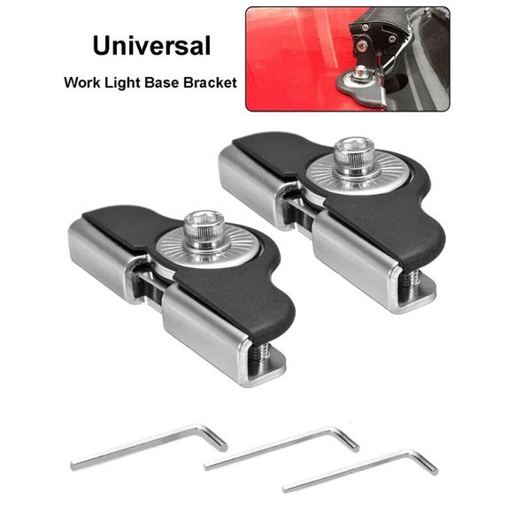 other lighting system universal pillar hood clamp holder car led work light bar mount bracket for truck boat bus atv suv
other lighting system universal pillar hood clamp holder car led work light bar mount bracket for truck boat bus atv suv