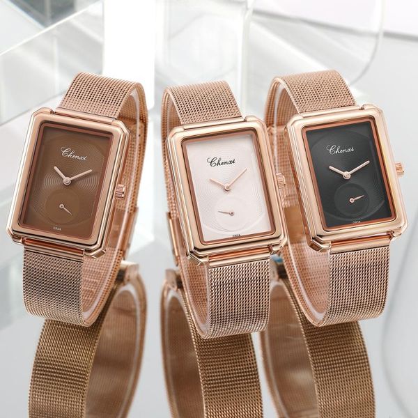 wristwatches authentic women watch leather & steel band waterproof watches simple clock quartz montre femme a3527, Slivery;brown
wristwatches authentic women watch leather & steel band waterproof watches simple clock quartz montre femme a3527, Slivery;brown