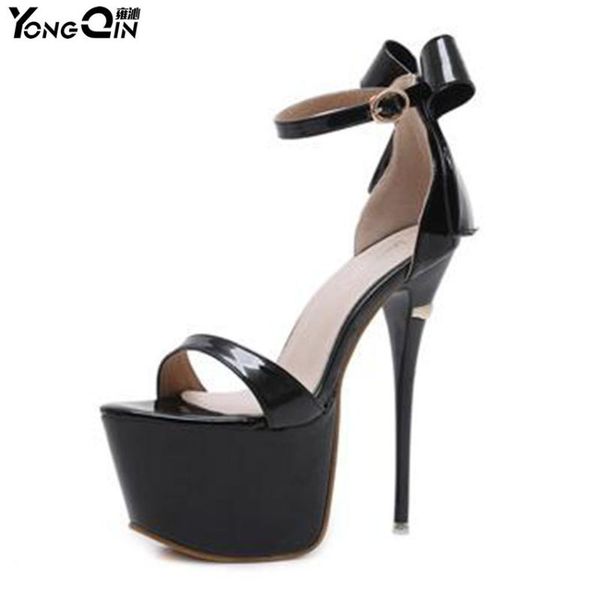 shoes women 2021 europe patent leather hhigh heel bow sandals size 34-40, Black
shoes women 2021 europe patent leather hhigh heel bow sandals size 34-40, Black