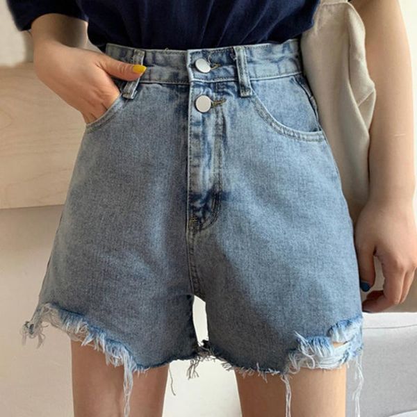 women's jeans wide-leg denim shorts for female 2021 summer high waisted straight loose plus sized wild thin light-colored pants, Blue
women's jeans wide-leg denim shorts for female 2021 summer high waisted straight loose plus sized wild thin light-colored pants, Blue