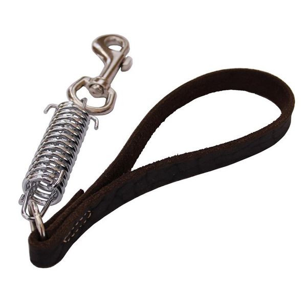 dog collars & leashes spring buffer large leash real leather big lead short pet walking rope for german shepherd golden retriever dogs
dog collars & leashes spring buffer large leash real leather big lead short pet walking rope for german shepherd golden retriever dogs