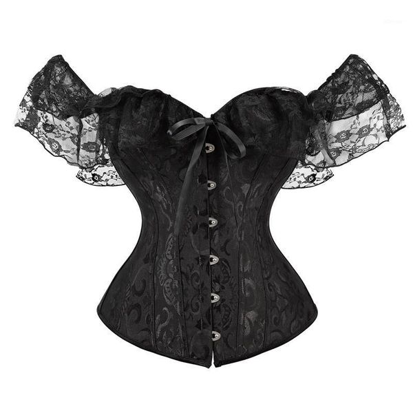bustiers & corsets women fashion elegant corset off shoulder strapless lace-up buckle bustier lace sleeve crop street, Black;white
bustiers & corsets women fashion elegant corset off shoulder strapless lace-up buckle bustier lace sleeve crop street, Black;white