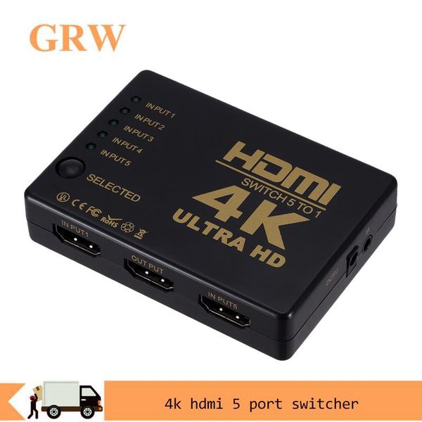 audio cables & connectors 3d 1080p 4k 5 port switch selector splitter hub with ir remote controller for hdtv dvd tv box switcher in 1 o
audio cables & connectors 3d 1080p 4k 5 port switch selector splitter hub with ir remote controller for hdtv dvd tv box switcher in 1 o