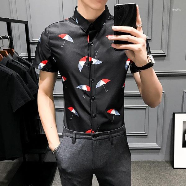 men's clothing fashion print hawaiian shirt men slim fit short sleeve casual shitrts summer camisa masculina streetwear social1, White;black
men's clothing fashion print hawaiian shirt men slim fit short sleeve casual shitrts summer camisa masculina streetwear social1, White;black