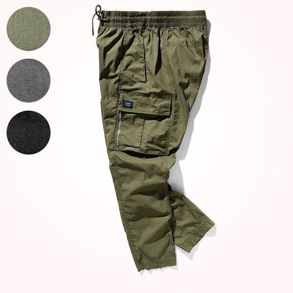 lightweight stretch quick-drying casual pants men's retro military style tooling stitching elastic waist outdoor sports, Black
lightweight stretch quick-drying casual pants men's retro military style tooling stitching elastic waist outdoor sports, Black
