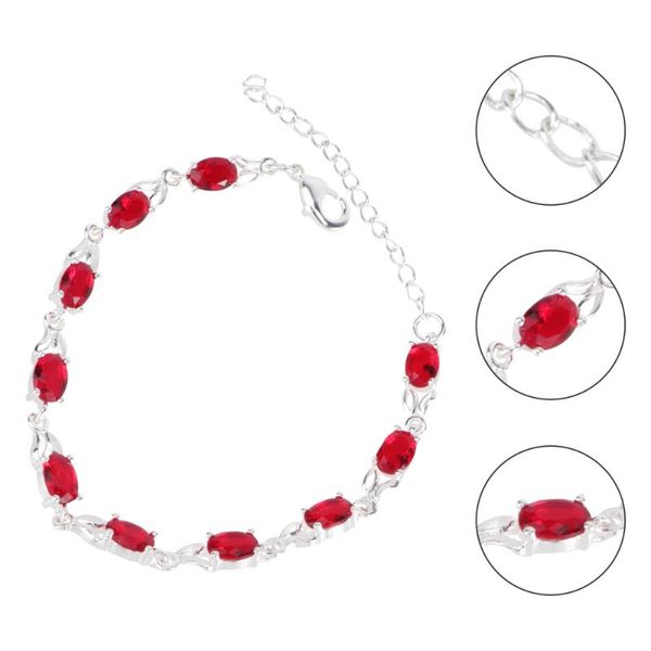 charm bracelets copper bracelet fashion rhinestone chain silver plated jewelry gift for girls (red+silver), Golden;silver
charm bracelets copper bracelet fashion rhinestone chain silver plated jewelry gift for girls (red+silver), Golden;silver